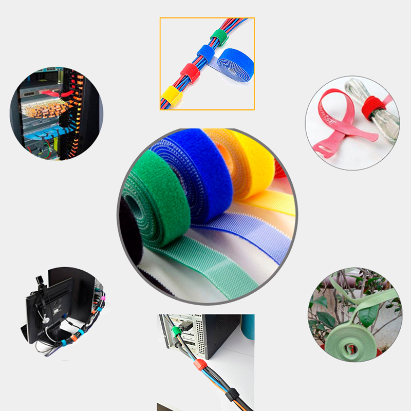 Organizador De Cables Cinta Velcro Reutilizable8