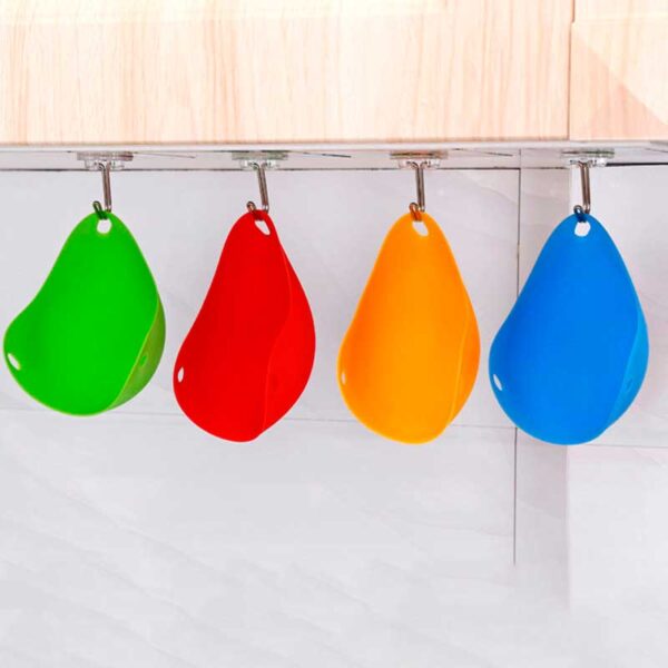 4 Canastas Moldes Silicona Huevos Poche Escalfados4