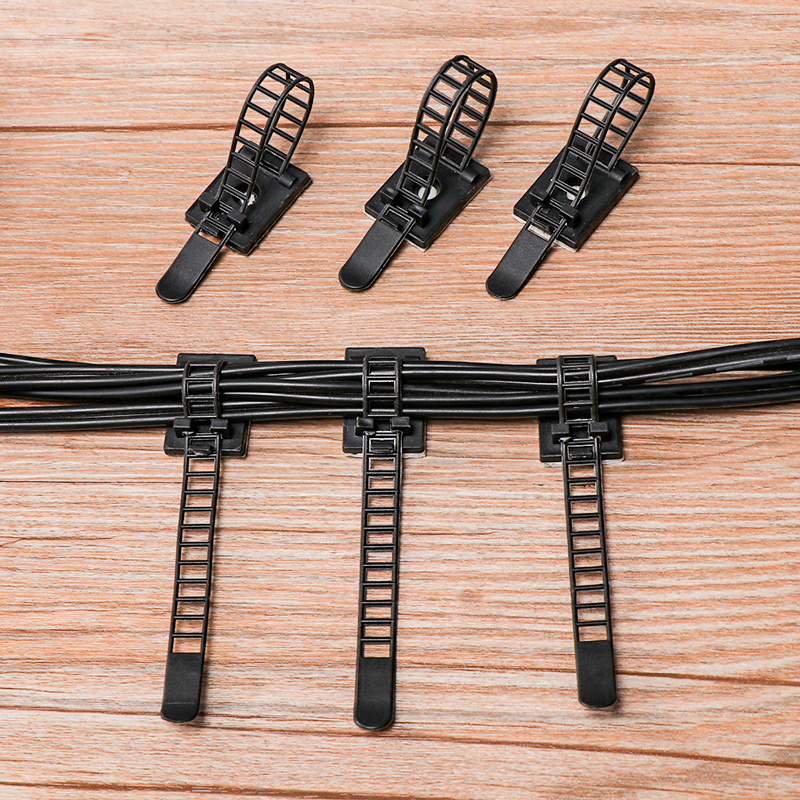Clips Organizador De Cables Ajustable X 20 Pcs4