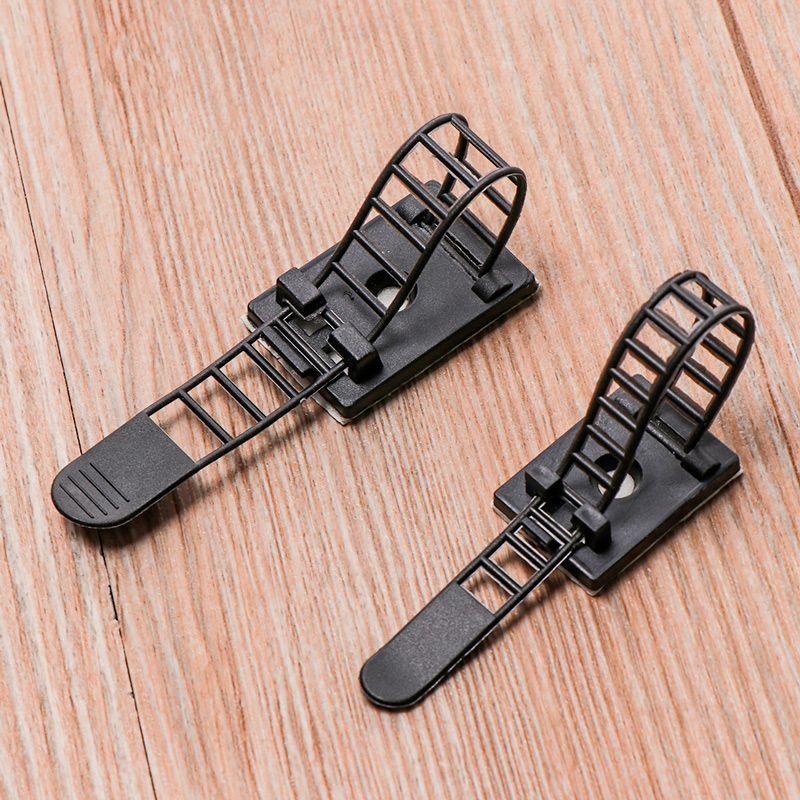 Clips Organizador De Cables Ajustable X 20 Pcs6