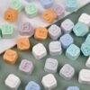 Molde Abecedario Cubos Letras Alfabeto Chocolate Jabon111