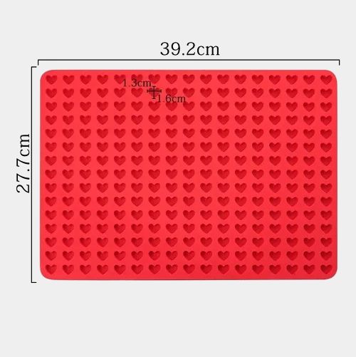 Molde Silicona Mini Corazones Chocolate 255 Cavidades11 1