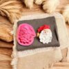 Molde Silicona Santa Claus Papa Noel 3d Fondant Chocolate Di1