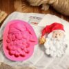 Molde Silicona Santa Claus Papa Noel 3d Fondant Chocolate Di111111