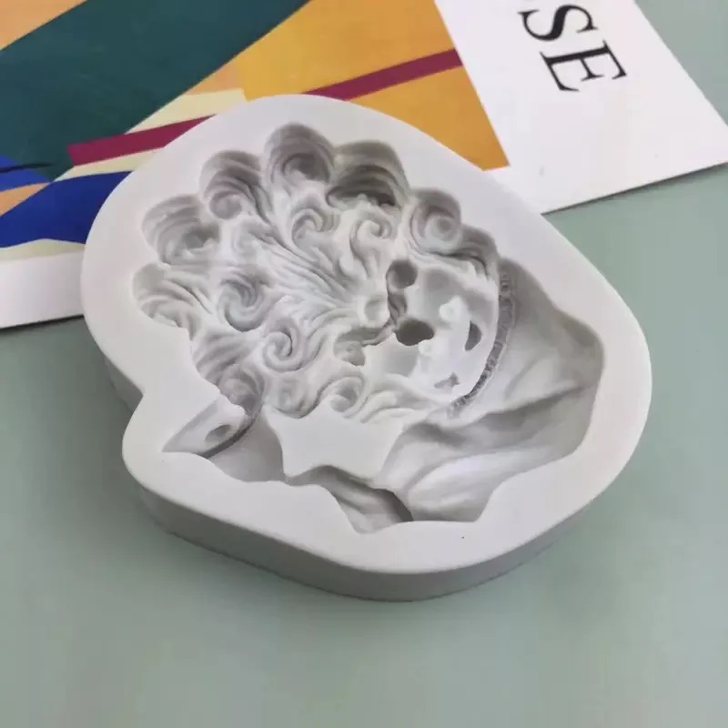 Molde Silicona Santa Claus Papa Noel 3d Fondant Chocolate Di11111111